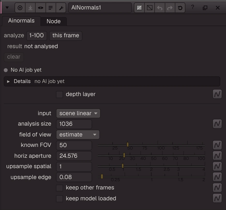 AINormals properties