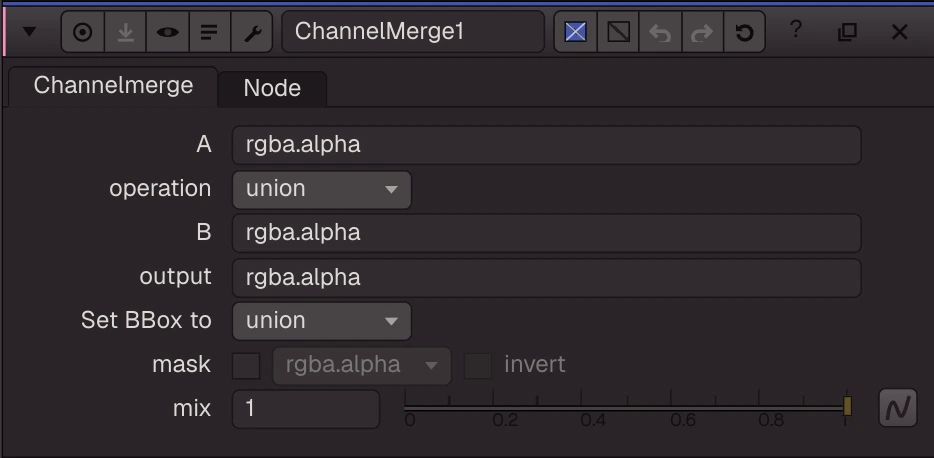 ChannelMerge properties