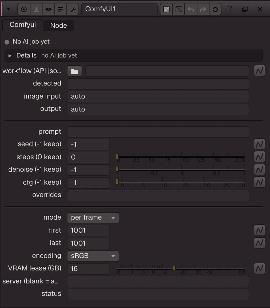 ComfyUI properties