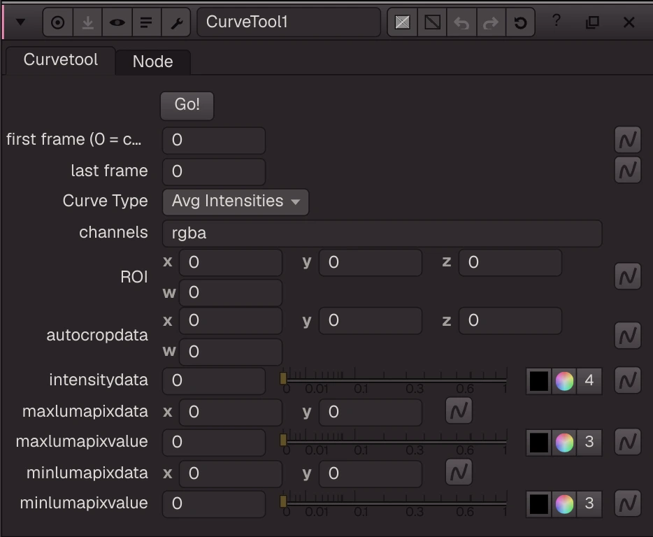 CurveTool properties