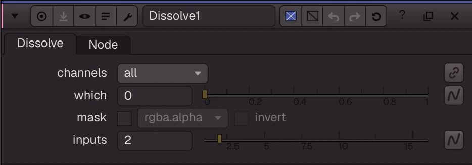 Dissolve properties
