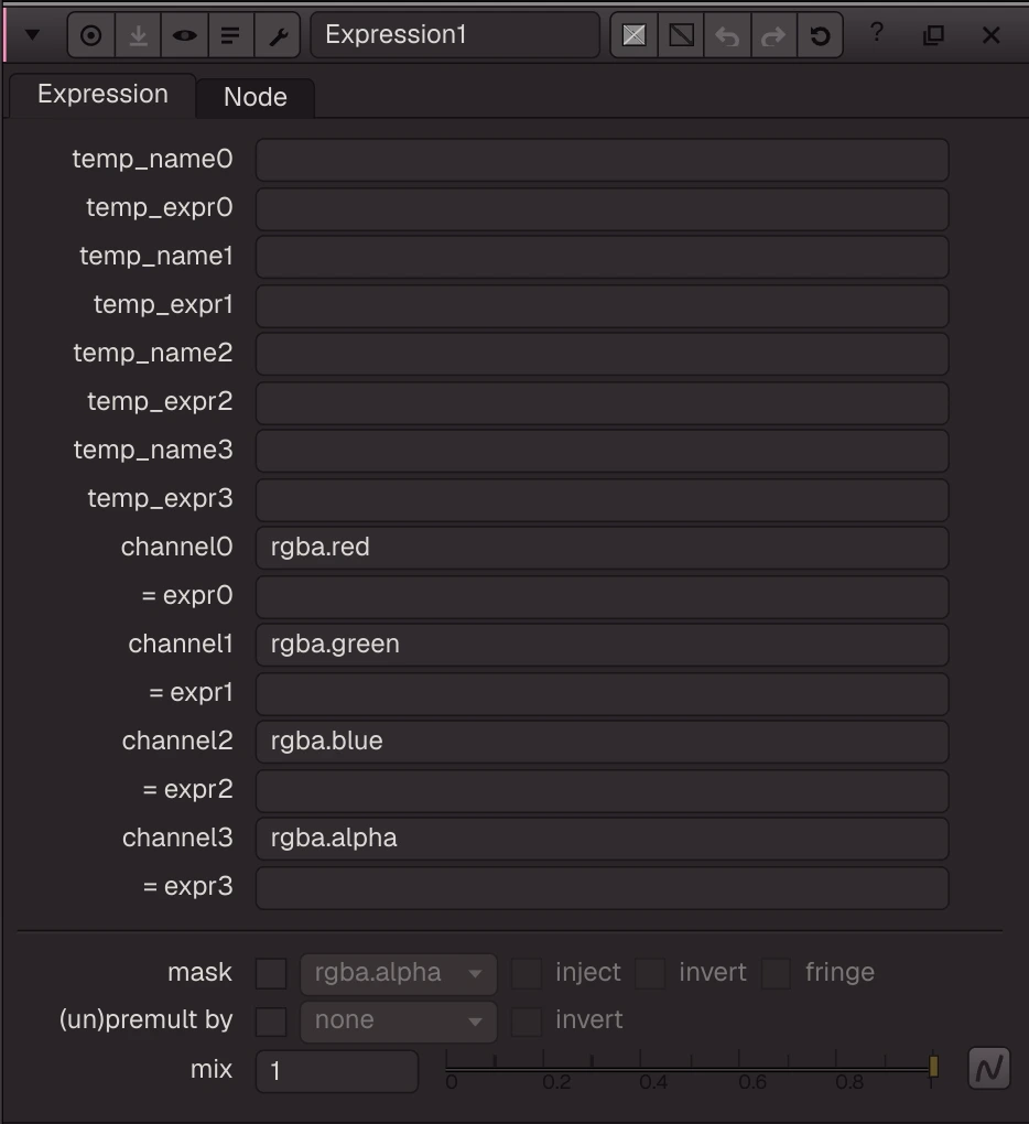 Expression properties
