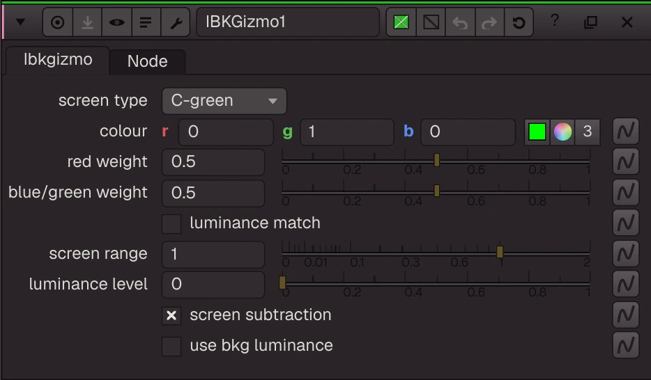IBKGizmo properties