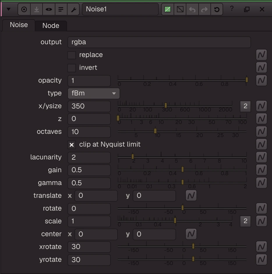 Noise properties