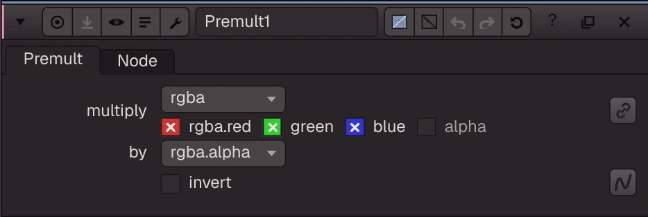 Premult properties