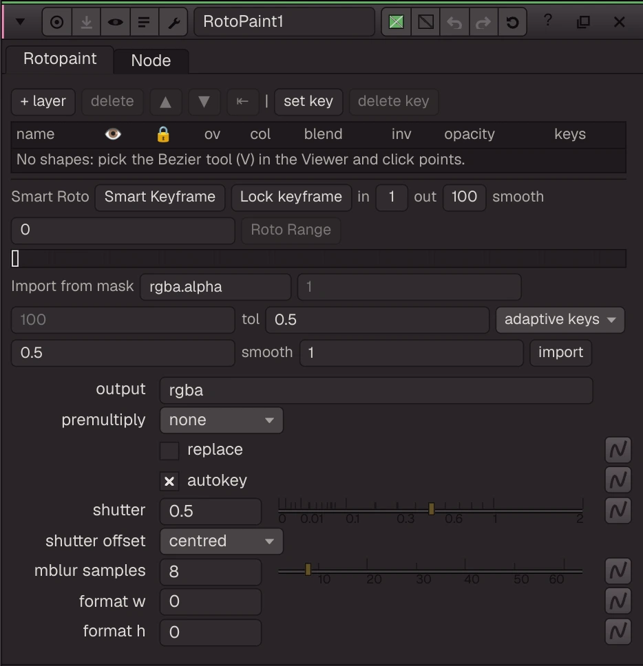 RotoPaint properties