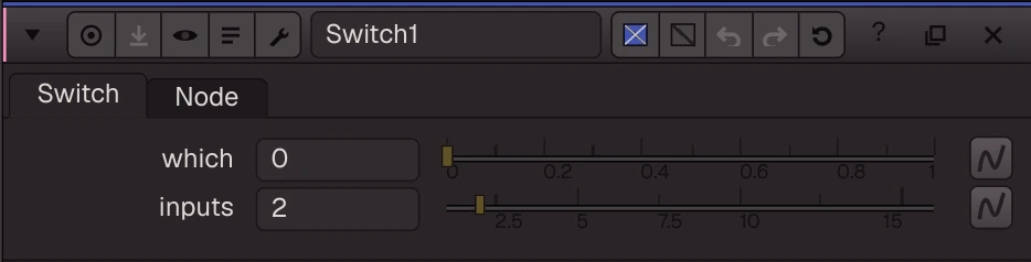 Switch properties