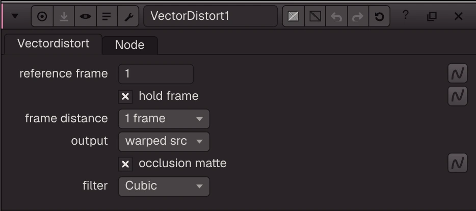 VectorDistort properties